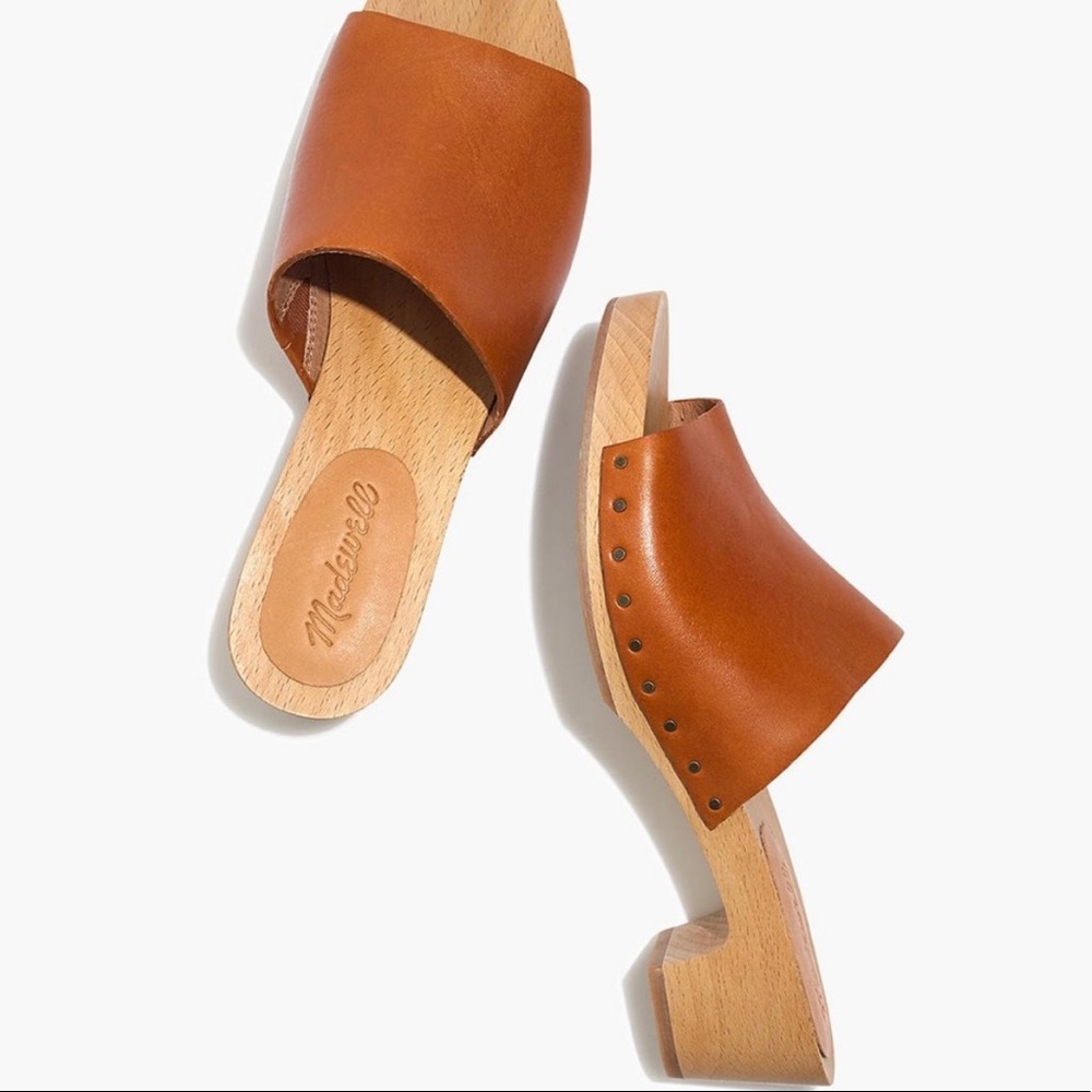 NEW Madewell Evelyn Clog Slide Sandal